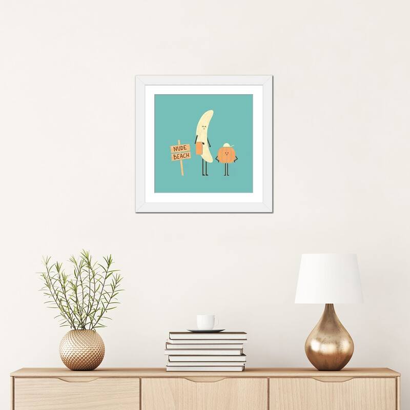 iCanvas "Nude Beach" by HandsOffMyDinosaur