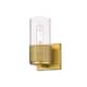 Option Brushed Brass / Clear