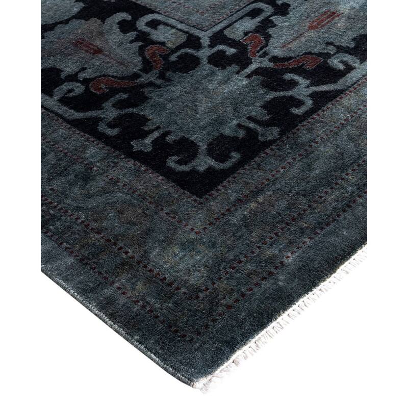 Vibrance One-of-a-Kind Hand-Knotted Area Rug - Gray, 11' 10" x 15' 5" - 11' 10" x 15' 5"