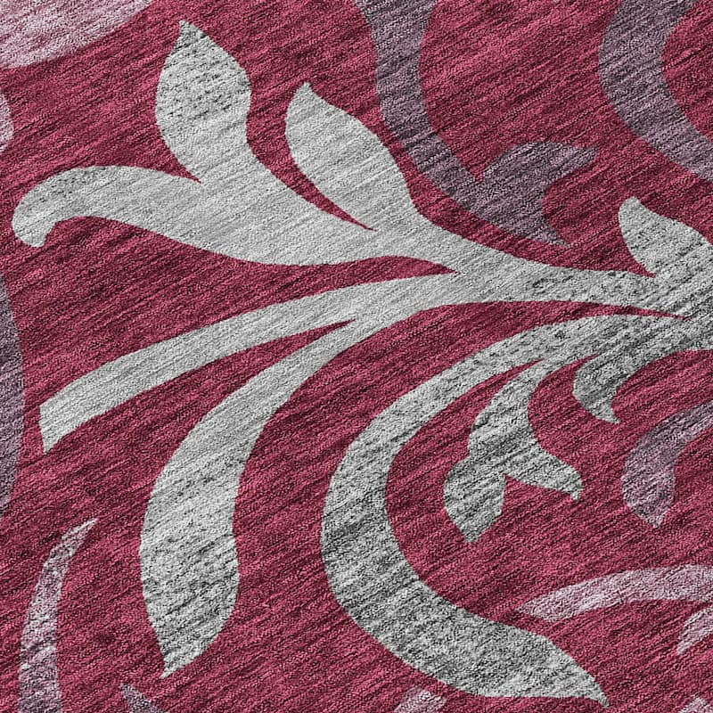 HomeRoots Floral Transitional Rectangle Outdoor Rug