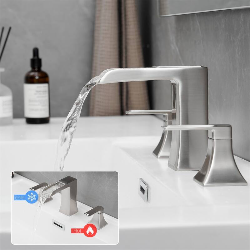 Bathroom Faucets for Sink 3 Hole 8 inch Widespread Sink Faucet