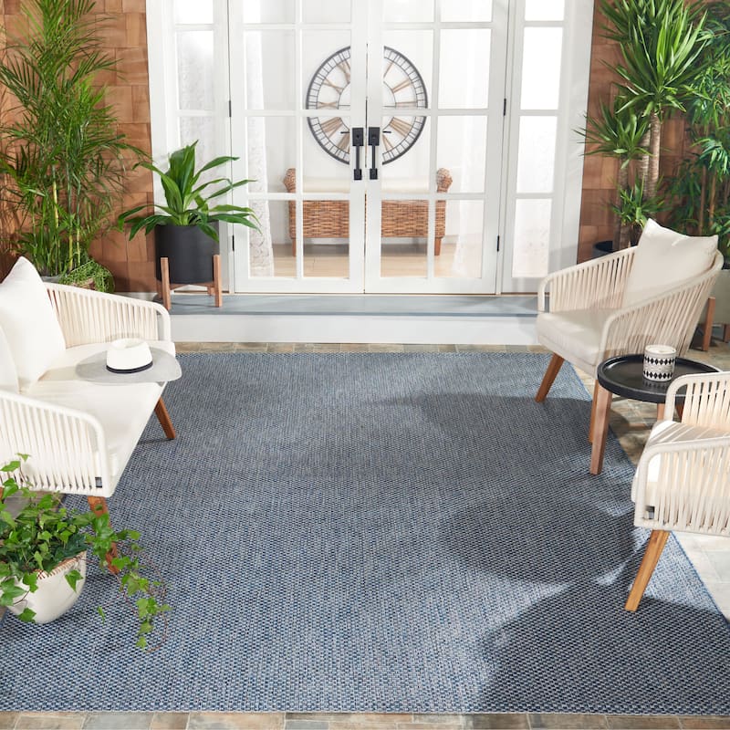 SAFAVIEH Courtyard Jonell Indoor/ Outdoor Patio Backyard Rug