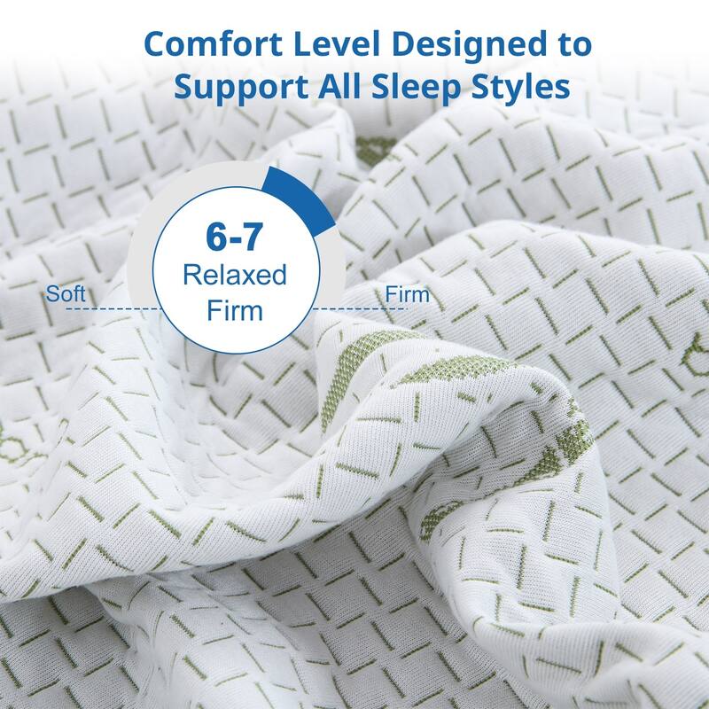 10 Inch Memory Foam Mattress / Cooling Gel Foam / Pressure Relieving / CertiPUR-US Certified / Bed-in-a-Box
