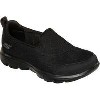 Skechers Women's GOwalk Evolution Ultra Reach Slip-On Shoe Black/Black
