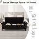 preview thumbnail 33 of 74, 67" Velvet Tufted Storage Bench for Bedroom End of Bed with Roll Arms