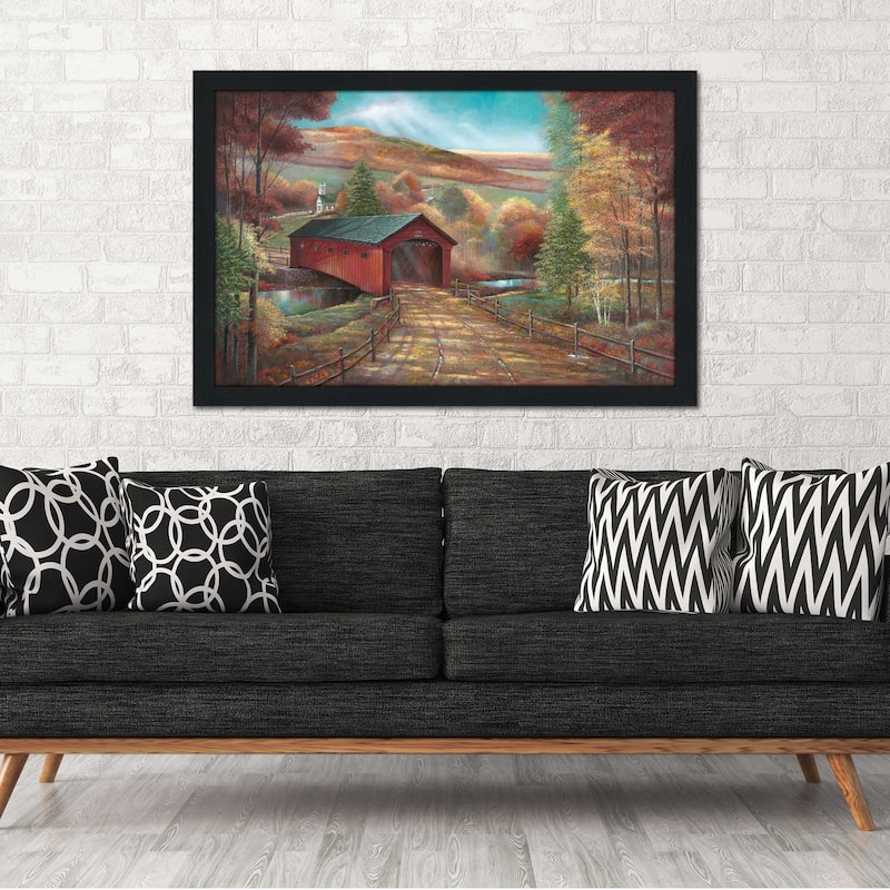 "West Arlington Bridge" by Ruane Manning Print on Acrylic