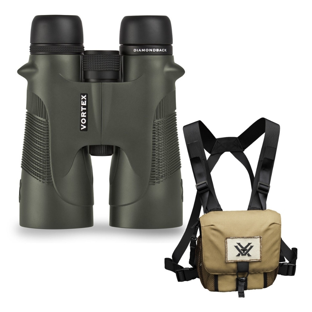 Vortex 10x50 Diamondback HD Roof Prism Binoculars with Harness
