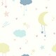 preview thumbnail 1 of 2, NEXT Moon and Stars Pastel Wallpaper