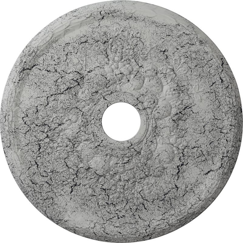 22 5/8"OD x 3 5/8"ID x 5/8"P Grape Ceiling Medallion