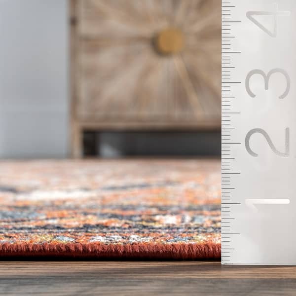 Nuloom Vintage Tribal Aztec Ornamental Area Rug