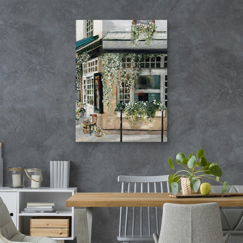 Rue Pavee Crop II by Studio Arts Canvas Art Print