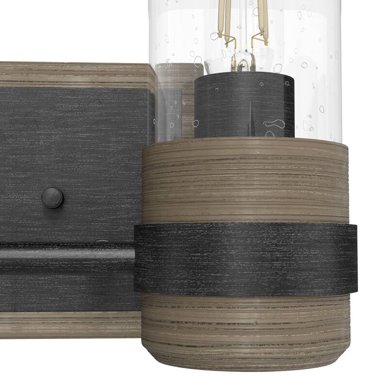 Hunter River Mill Rustic Vanity Wall Light - Mountain, Modern Farmhouse - Damp Rated!