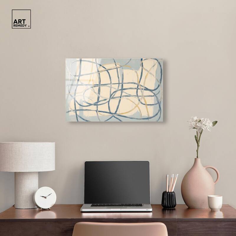 Unbroken Line I Acrylic by Art Remedy, Ready to Hang