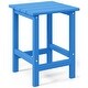 preview thumbnail 110 of 156, Aderson Outdoor Poly Adirondack Chair With Ottoman And Side Table 12-Piece Set