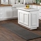 preview thumbnail 68 of 77, Nuloom Nia SuperiorWash Tile Faux Rabbit Machine Washable Area Rug 2' 6" x 8' - Charcoal - Runner