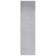 preview thumbnail 26 of 25, SAFAVIEH Continental Evandra Modern Rug 2'2" x 8' Runner - Dark Grey - Runner