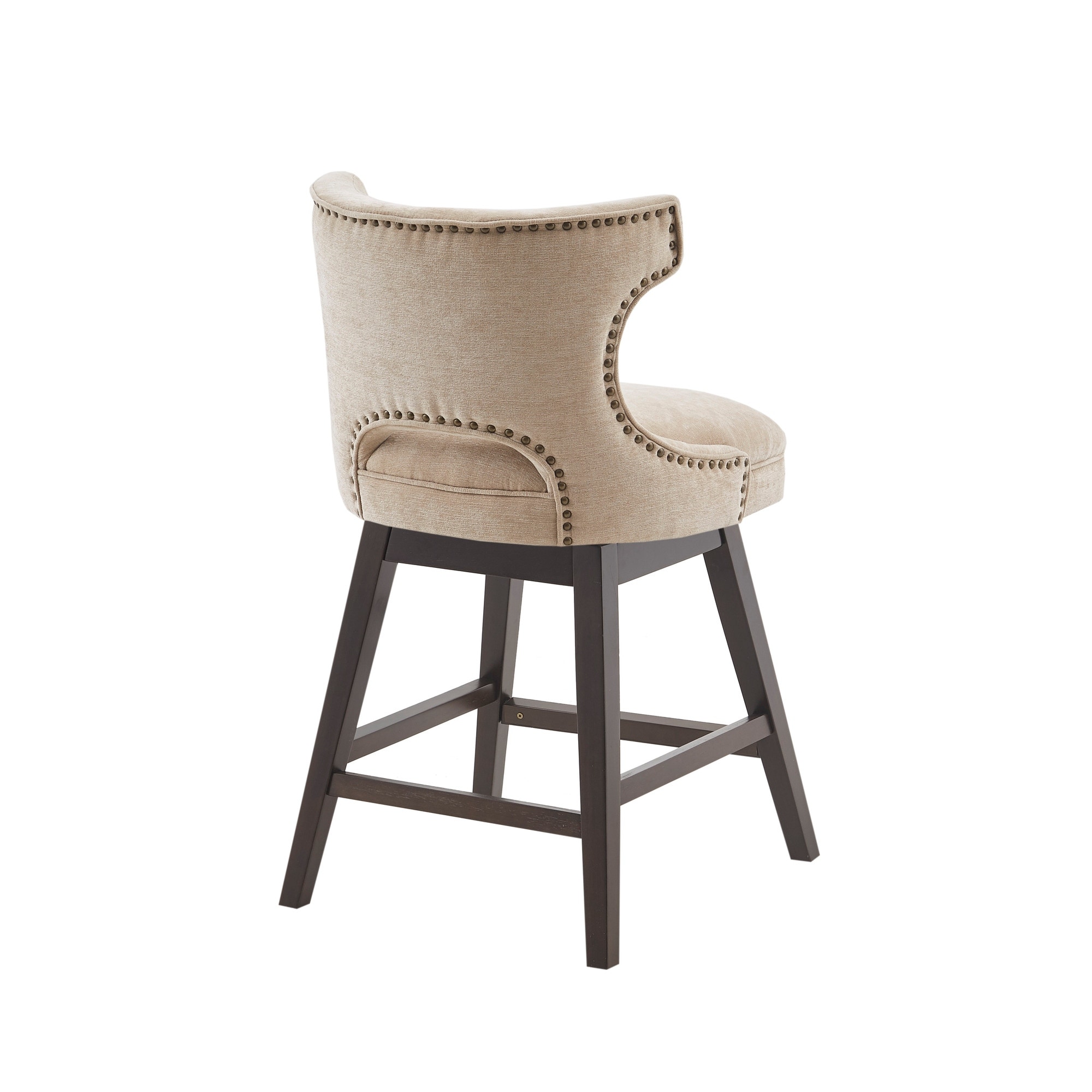 Madison park janet light grey swivel counter stool clearance