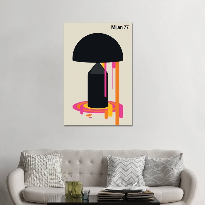 iCanvas "Milan 77" by Bo Lundberg Canvas Print - 48x32x1.5