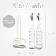 preview thumbnail 31 of 196, COOK WITH COLOR Glass Olive Oil Bottle Dispenser - 2 Pack- 17oz Oil and Vinegar Carafe Decanter