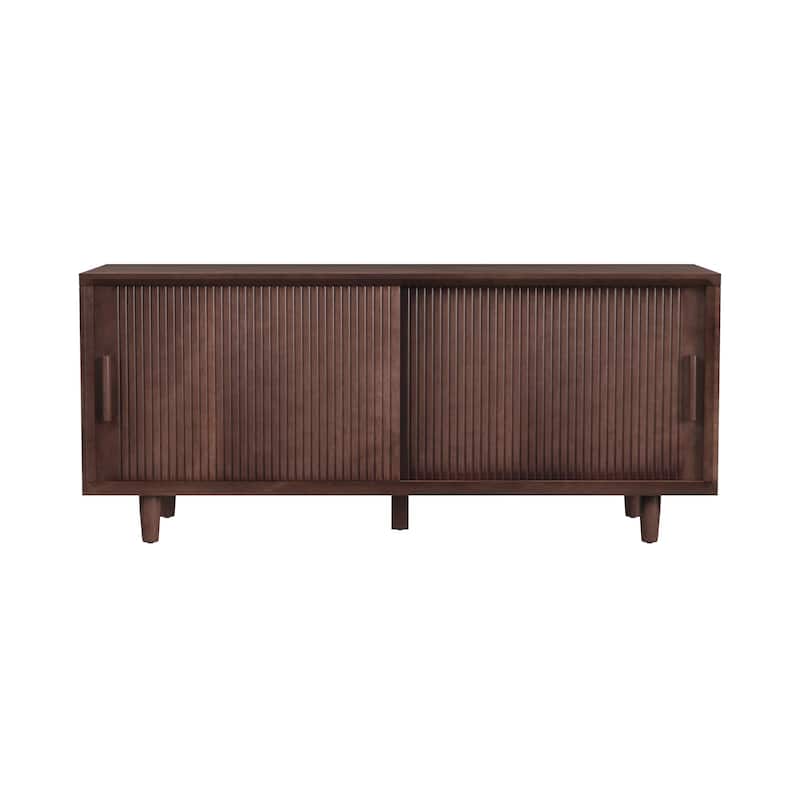 SEI Furniture Parkdell Storage Bench with Sliding Doors