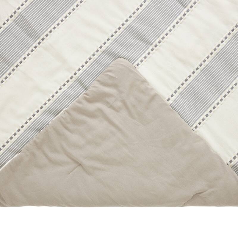 Better Trends Janson Collection Poly/Cotton Comforter Set with Sham - Absorbent, Moisture-Wicking, Machine Washable, Tumble Dry
