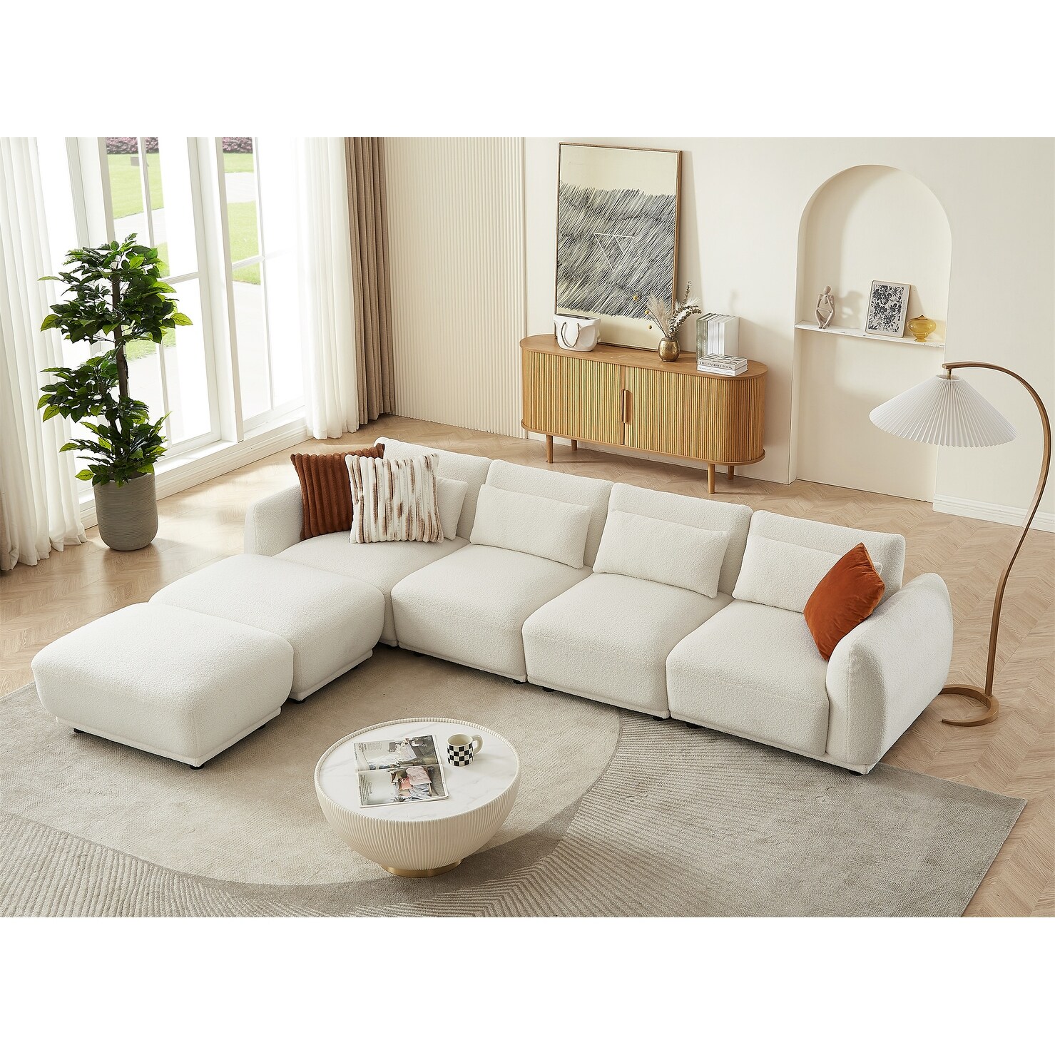 Comfy sectional sleeper sofa deals