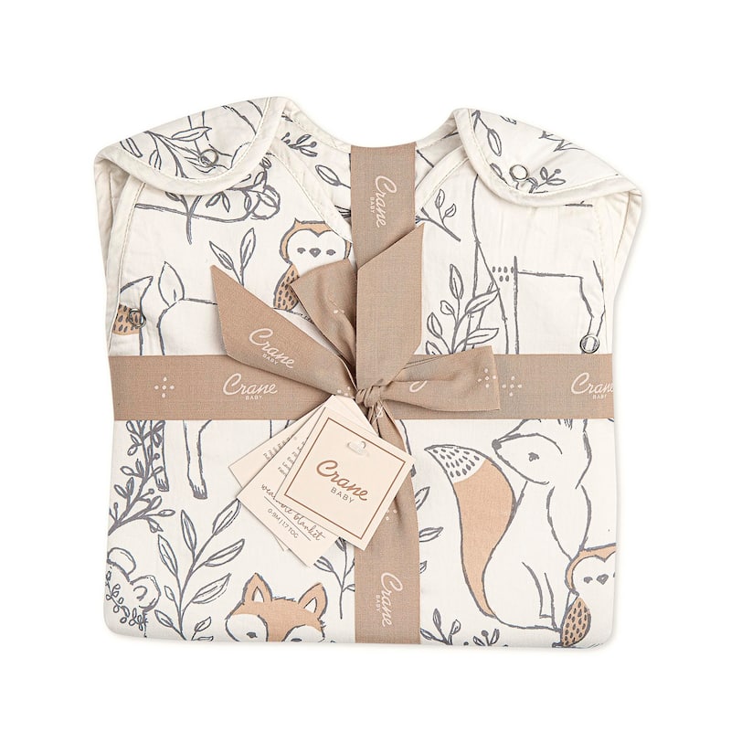Crane Baby Wearable Blanket