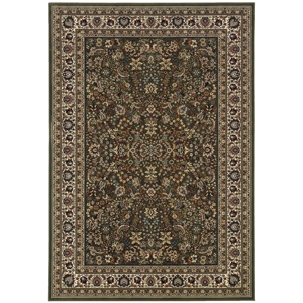 Style Haven Marissa Washable Distressed Oriental Sage Green/ Grey Area Rug  - On Sale - Bed Bath & Beyond - 35738009