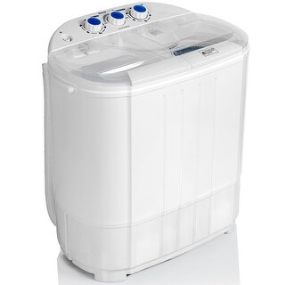 Portable Twin Tub Compact Washing Machine Washer + Spin Dryer