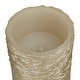 preview thumbnail 16 of 29, Resin Traditional Flameless Candle (Set of 3) - S/3 6"4"3"H