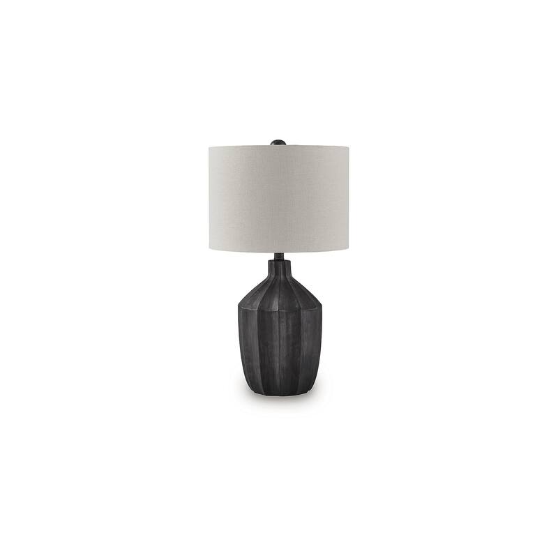 Signature Design by Ashley Jilton Black Table Lamp - 14" W x 14" D x 25" H