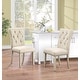 preview thumbnail 10 of 23, Preston Dining Chair (2-Pack) Burlap