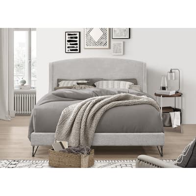 Clayfell Natty Upholstered Panel Bed