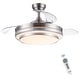 preview thumbnail 21 of 69, Sofucor 52Inch Low Profile Flush Mount Ceiling Fan with LED Light,3‑Blade Quiet Light Combo for Bedroom Kitchen Living Room