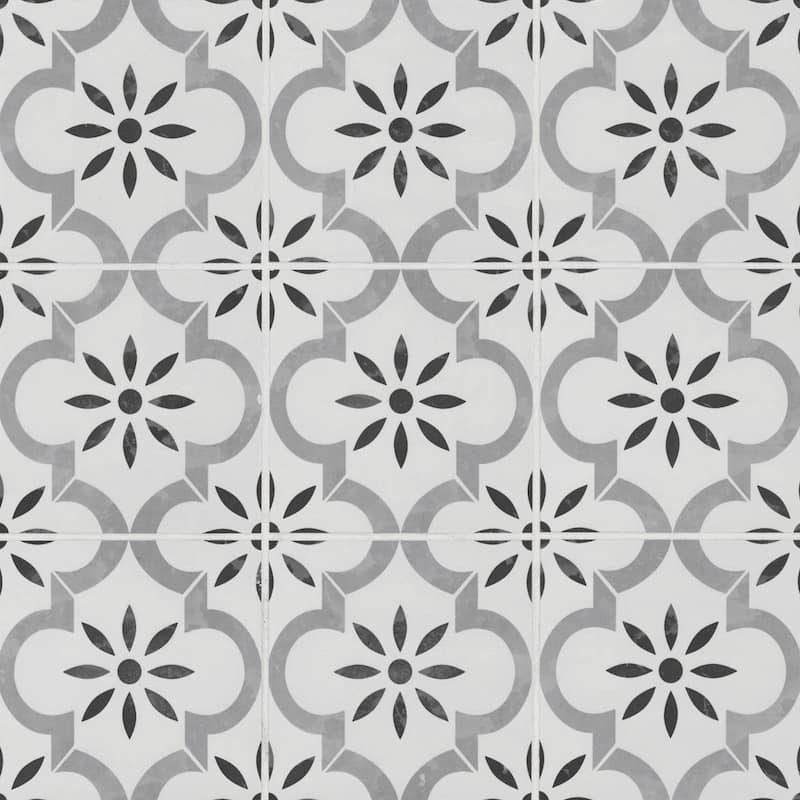 Ackland AKNPTAMA8X8M-CA Amara - 8" x 8" Porcelain Encaustic Floor and - Akara