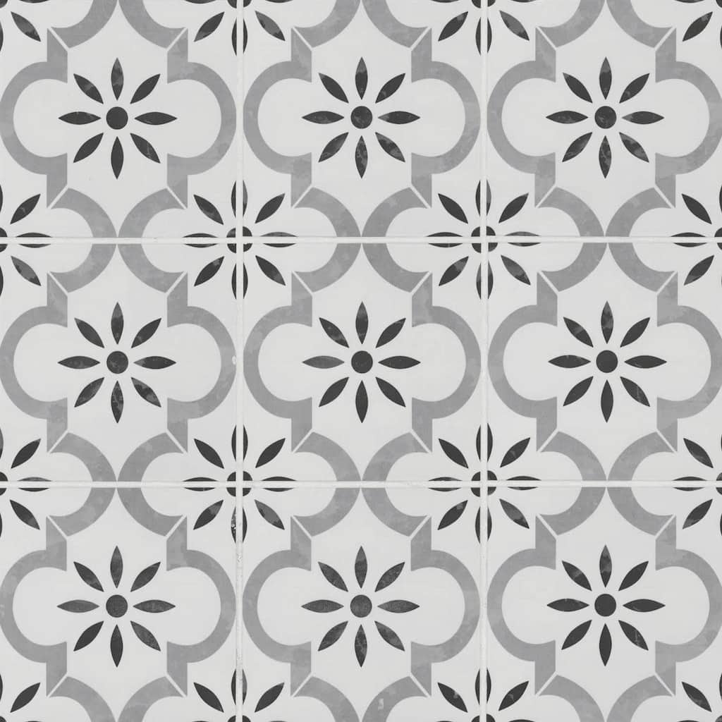 Ackland AKNPTAMA8X8M-CA Amara - 8" x 8" Porcelain Encaustic Floor and