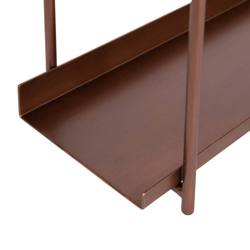 Kate and Laurel Dominic Tiered Wall Shelf