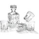 preview thumbnail 1 of 9, Bormioli Rocco Selecta 7 Pc Whiskey Set - (Decanter & Rocks)