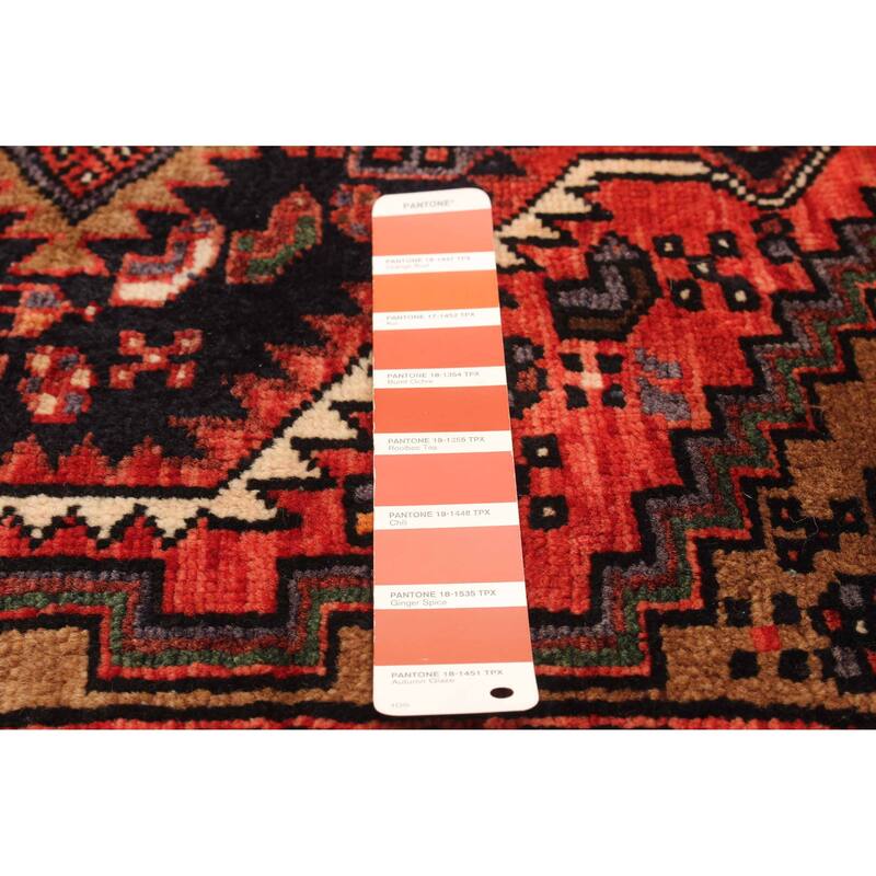 ECARPETGALLERY Hand-knotted Anadol Red Wool Rug - 3'7 x 6'9