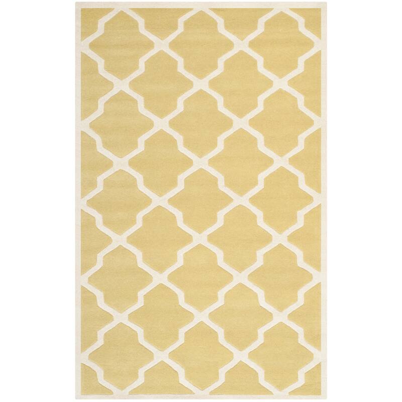 SAFAVIEH Handmade Chatham Rinske Modern Moroccan Wool Rug