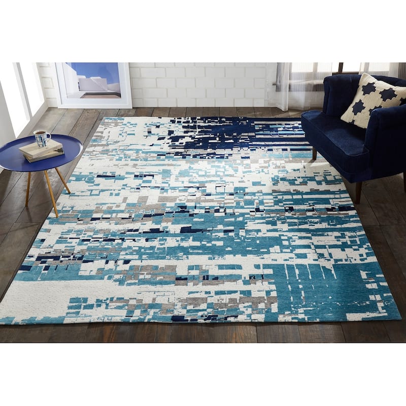 Canyon Blue Area Rug