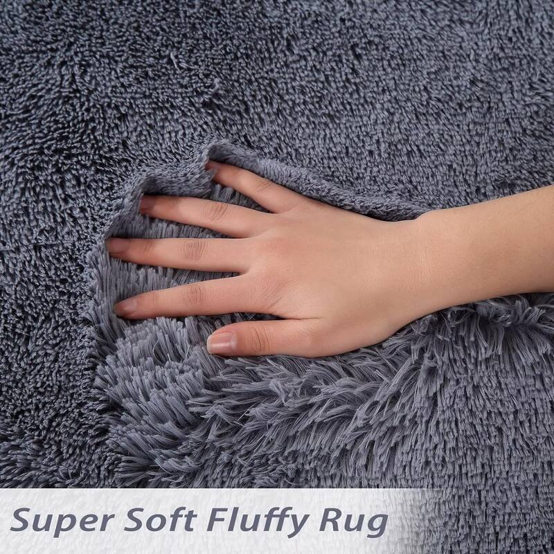 Garvee Shag Fluffy Area Rug Modern Indoor Plush Shaggy Carpet