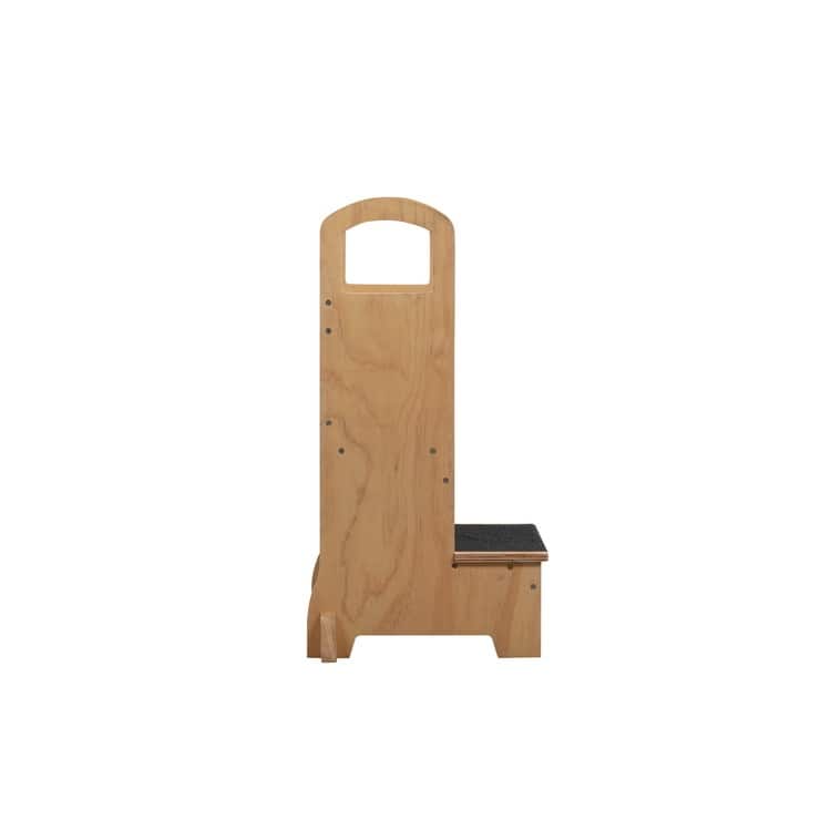 Kids Wooden Kitchen Step Stool with Safety Rails and Anti-Slip Mat, Kids Countertop Step Stools for Kids