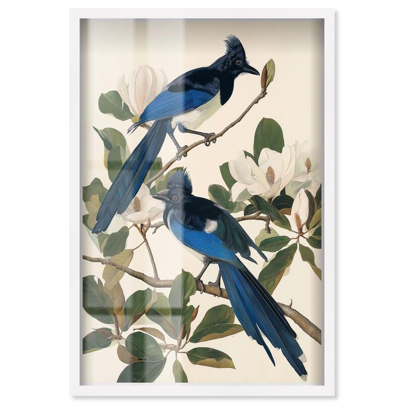 Twilight Treetop Shadowbox by Art Remedy - White - 30" x 45"