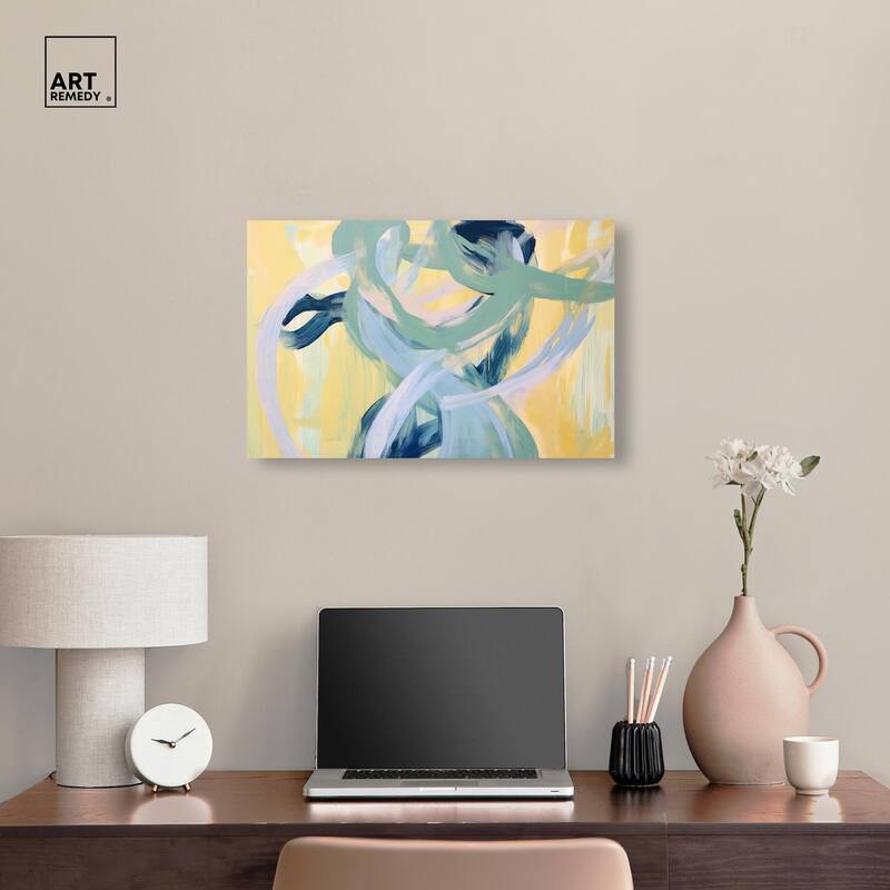 Entangled Embrace I Canvas by Art Remedy, Gallery Wrapped
