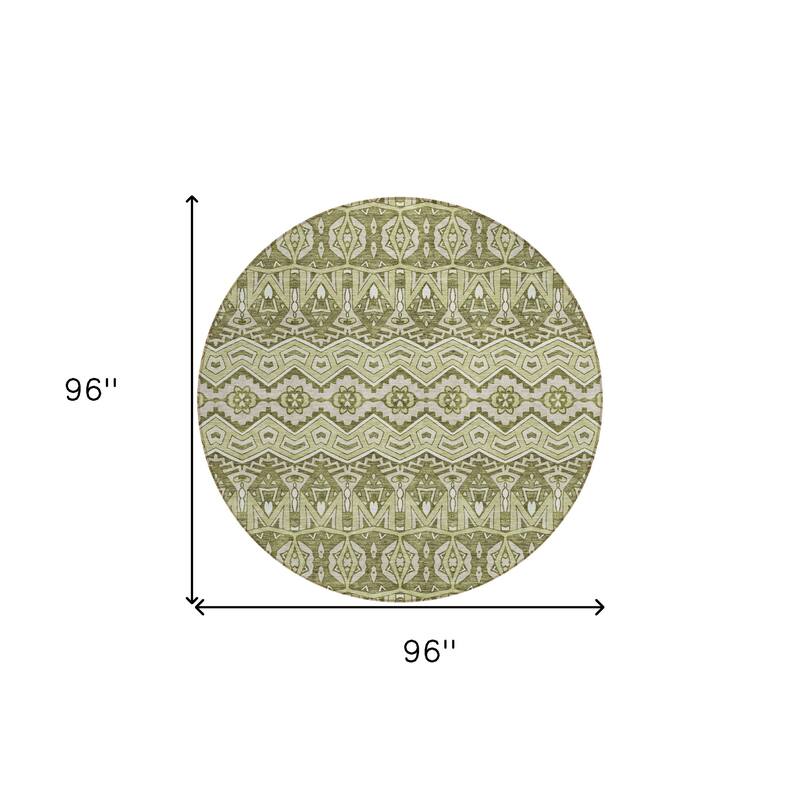 HomeRoots Moroccan Transitional Rectangle Outdoor Rug