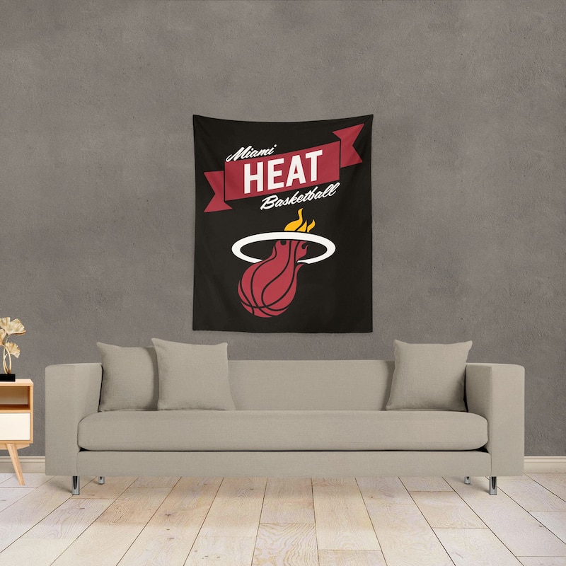 NBA Premium Heat Printed Wall Hanging - 34"x40"