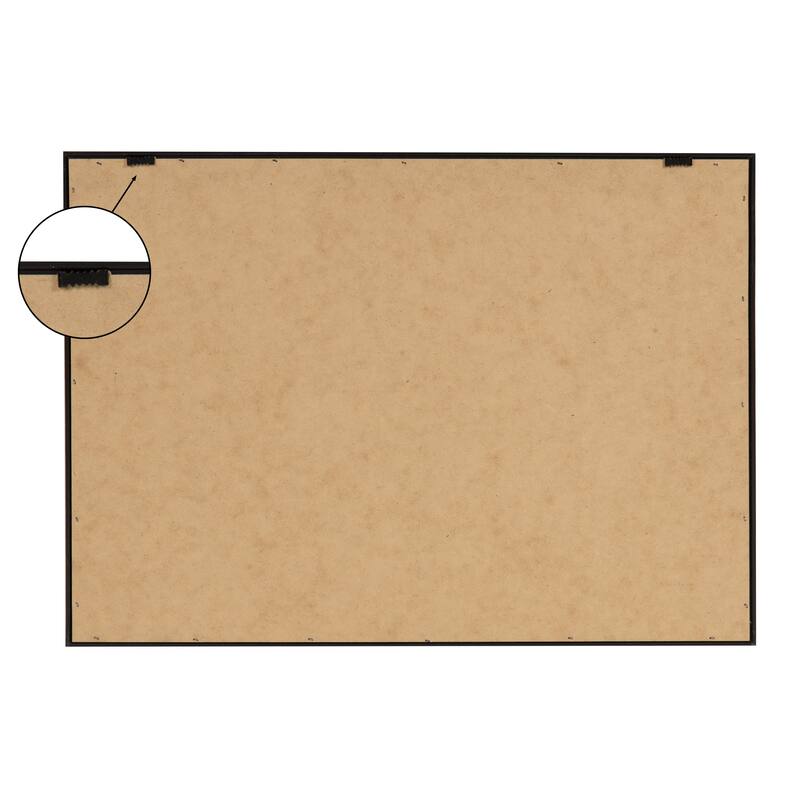 DesignOvation Sylvie Beach From Above Framed Canvas by Amy Peterson