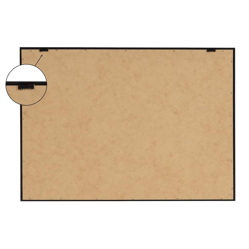 Kate and Laurel Sylvie Cow Framed Canvas by The Creative Bunch Studio