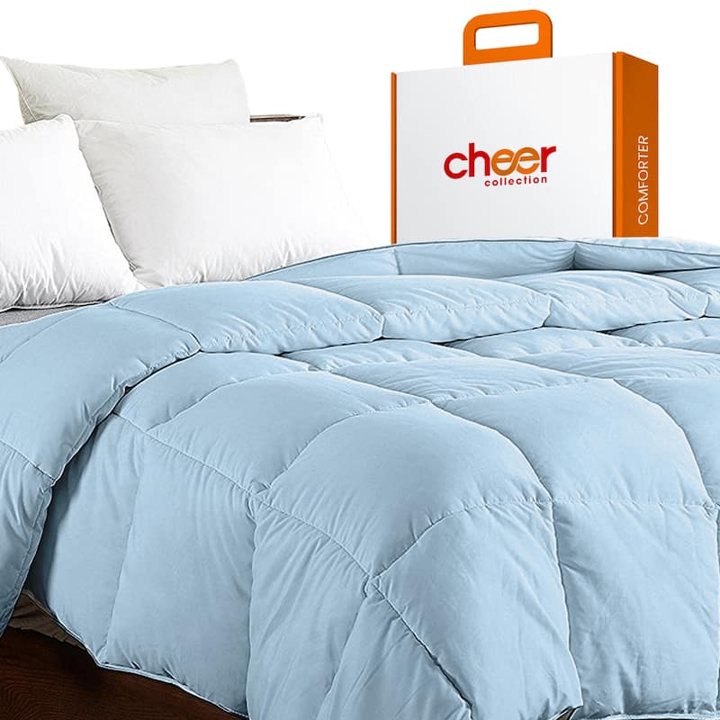 Cheer Collection All Season Down Alternative Hypoallergenic Comforter